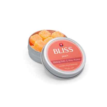 Picture of Bliss - Peach Gummies (250mg)