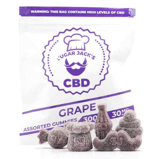 Picture of Sugar Jacks - Grape (300mg CBD)