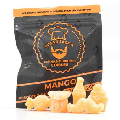 Picture of Sugar Jacks - Mango (200mg THC)